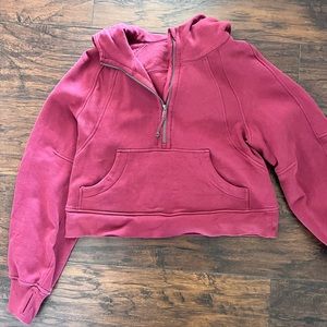 Lululemon oversized funnel neck half zip